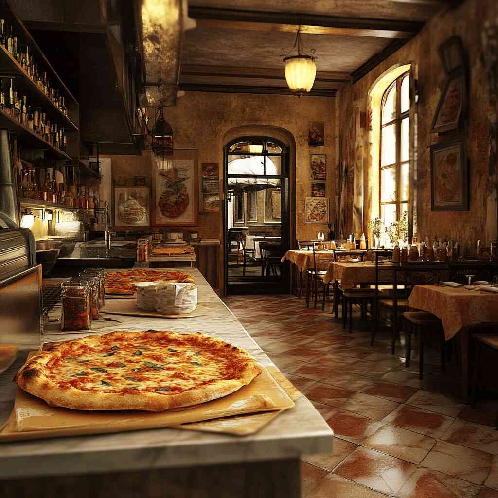 italská pizzerie - pizza 1