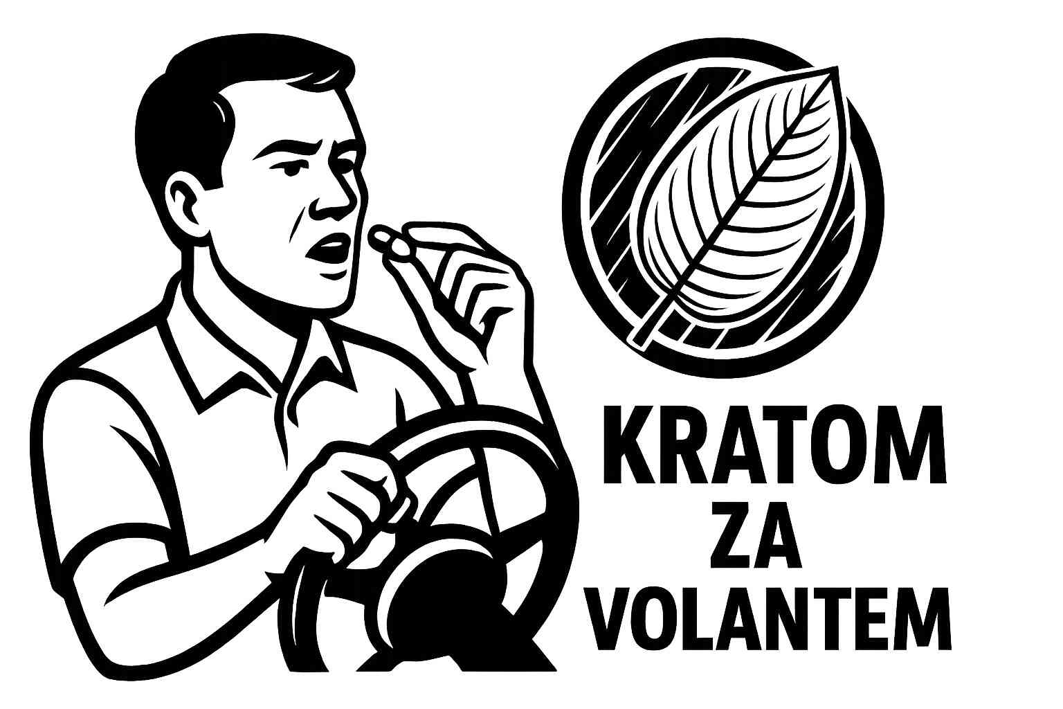 kratom za volantem